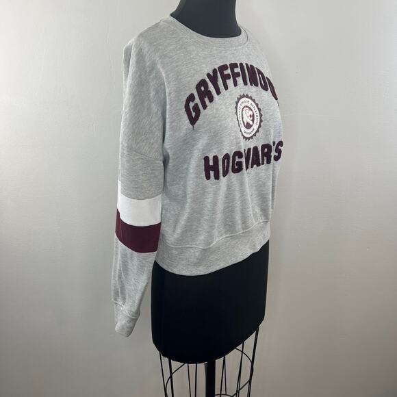 HARRY POTTER Gryffindor Hogwarts Athletics Department Embroidered Sweatshirt S - Picture 4 of 9